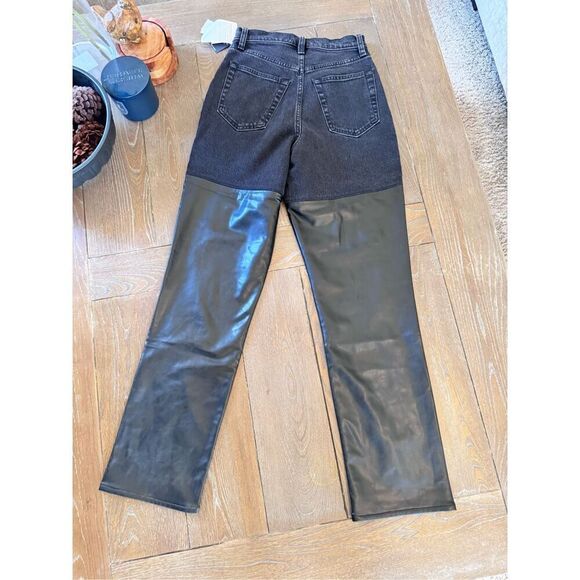 NWT Abercrombie and Fitch Curve Love The Straight Ultra High Rise Size 26 / 2R - Picture 6 of 8